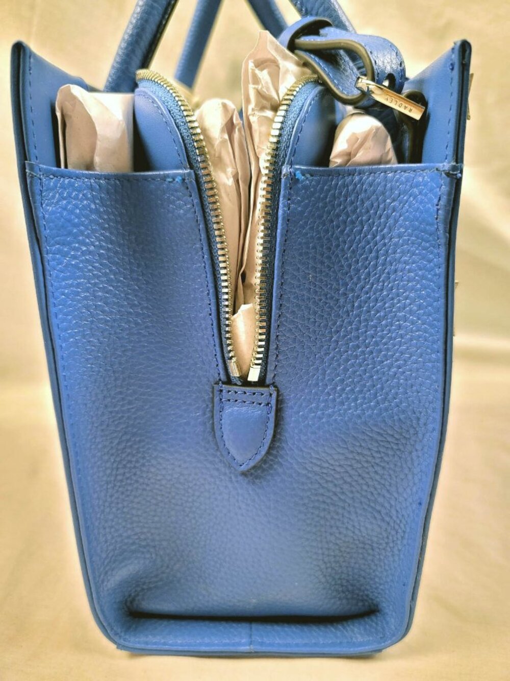 2 pc. NWT RADLEY LONDON FIREWORKS STRIPE 250 ANNIVERSARY 3D PURSE/BAG-WALLET SET - Picture 9 of 15